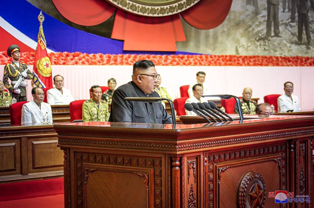 Kim Jong-un pacifista: armas nucleares impedirão novas guerras, diz