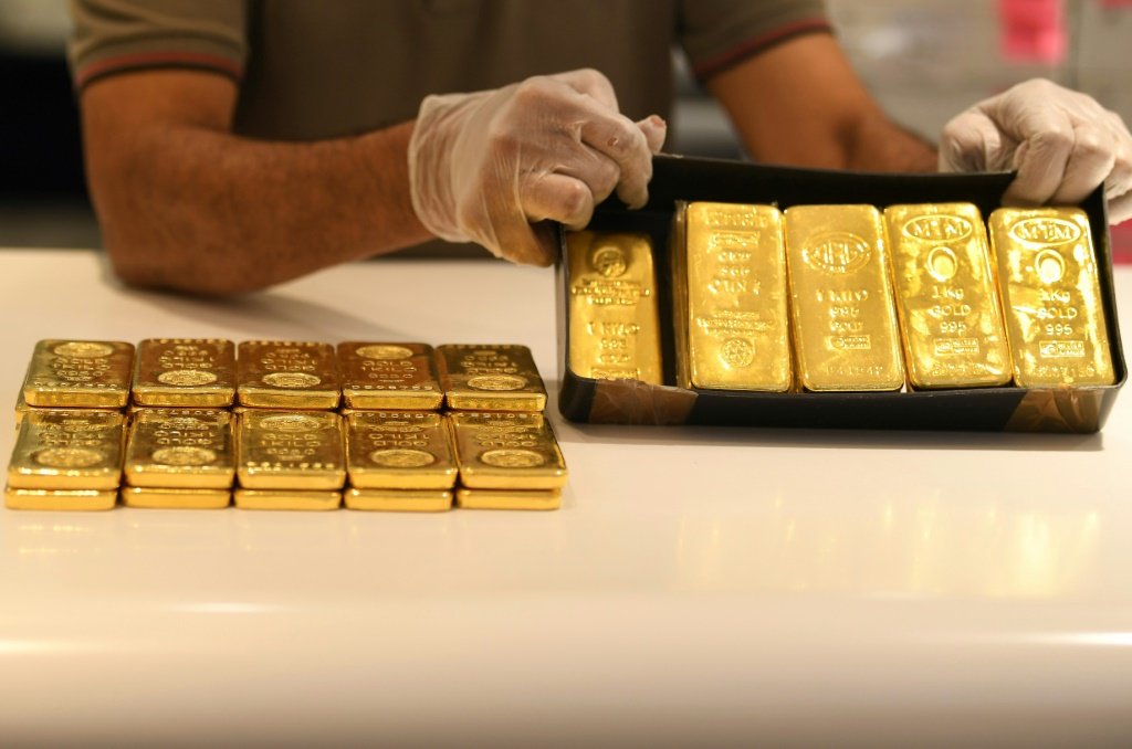 Ouro: há sinais de que a corrida do ouro pode chegar ao fim em breve (AFP/AFP)