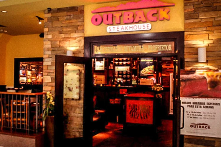 Restaurante da rede Outback   (Outback/Divulgação)