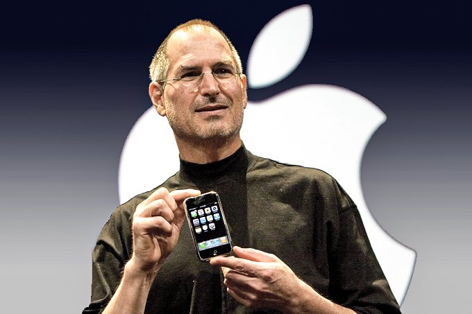 Primeiro iPhone, lançado pela Apple em 2007. (Apple/Divulgação)
