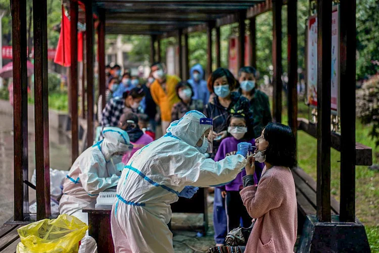 Wuhan: cidade foi o primeiro epicentro do novo coronavírus (Aly Song/Reuters)