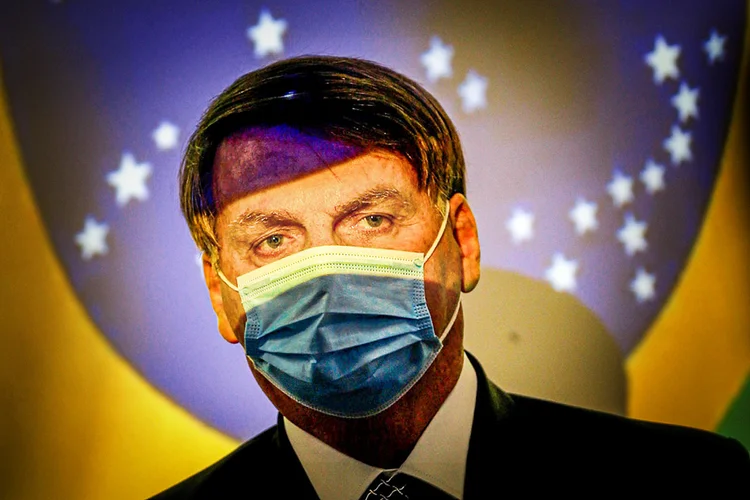 Bolsonaro: Até agora, o presidente não se manifestou sobre a repercussão de sua resposta agressiva a um jornalista do jornal O Globo (Adriano Machado/Reuters)