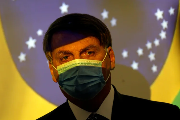 Bolsonaro: presidente afirmou que não consegue "matar esse câncer" que tem atuado na Amazônia, referindo-se às ONGs (Adriano Machado/Reuters)