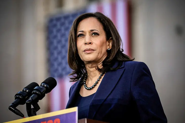 KAMALA HARRIS: Senadora foi escolhida como vice-presidente na chapa democrata de Joe Biden (Elijah Nouvelage/File Photo/Reuters)
