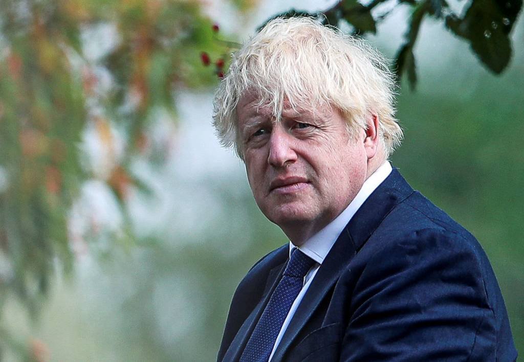 Boris Johnson: o primeiro-ministro sobreviveu no mês passado a uma moção de censura apresentada por conservadores rebeldes (Molly Darlington/Reuters)