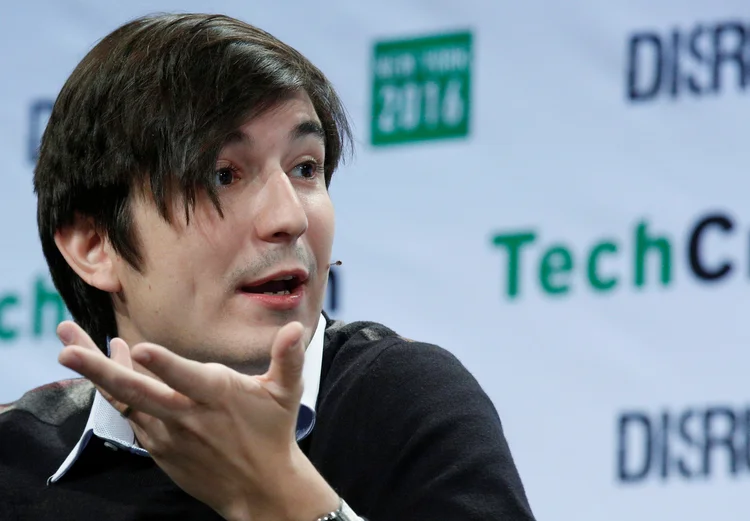 Vlad Tenev, presidente da Robinhood: corretora restringiu as compras de certas ações para proteger sua posição financeira (Brendan McDermid/Reuters)