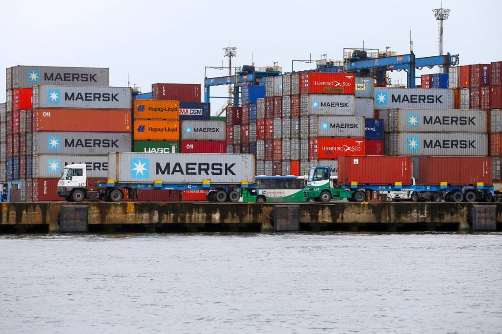 Maersk: Além dos contêineres, empresa quer focar em logística (Reuters/Amanda Perobelli)