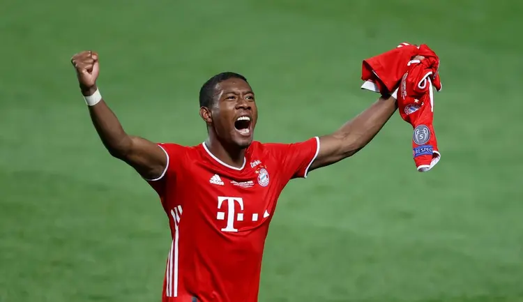 David Alaba, do Bayern: o time alemão conquista o sexto título da Liga dos Campeões (Matthew Childs/Reuters)