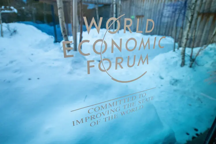 Davos: Após dois anos de interrupção por conta da pandemia, o Fórum Econômico Mundial está de volta ao seu cenário alpino invernal (Pascal Bitz/World Economic Forum/Divulgação)