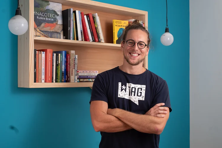 Arthur Dambros, diretor de marketing da TAG Experiências Literárias: empresa faturou 36 milhões de reais em 2019 (TAG/Divulgação)
