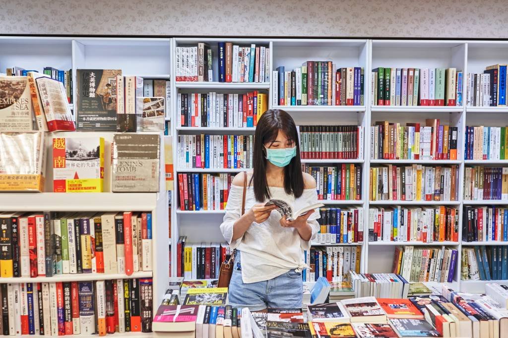 Livraria em Taiwan é como 'o farol de uma sociedade livre'
