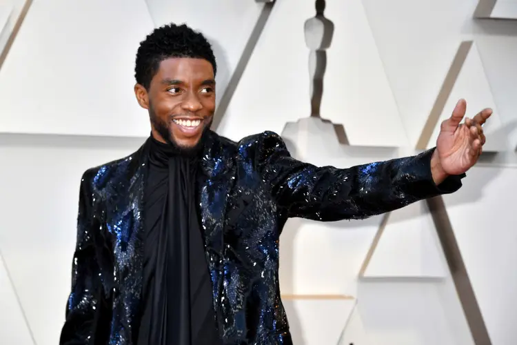 Chadwick Boseman: ator morreu no ano passado aos 43 anos vítima de câncer de cólon (Jeff Kravitz/Getty Images)