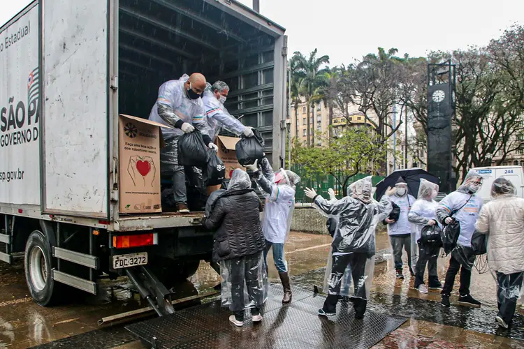 Para pesquisadores, as diferenças de doação são explicadas pela sensibilidade ao grau de urgência das causas (Governo do Estado de São Paulo/Divulgação)