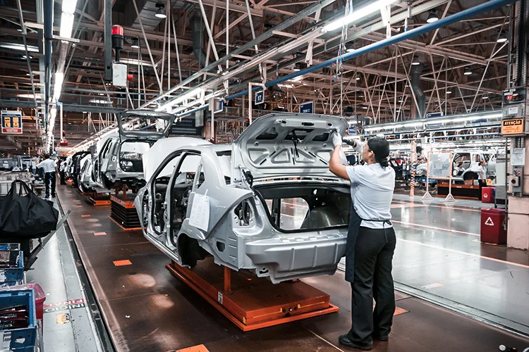 Indústria: no resultado geral do país, a produção industrial cresceu 3,2% em agosto (Eduardo Moody/Divulgação)
