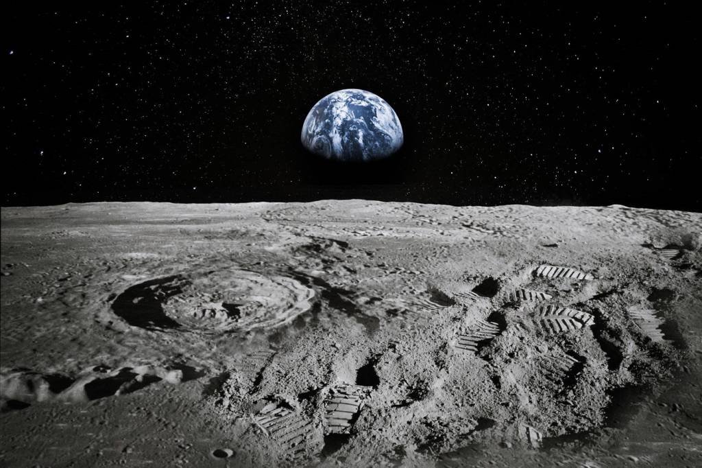 Lua: meteorito encontrado em 2014 pode ajudar a desvendar mistérios sobre o satélite natural da Terra (Elen11/Getty Images)