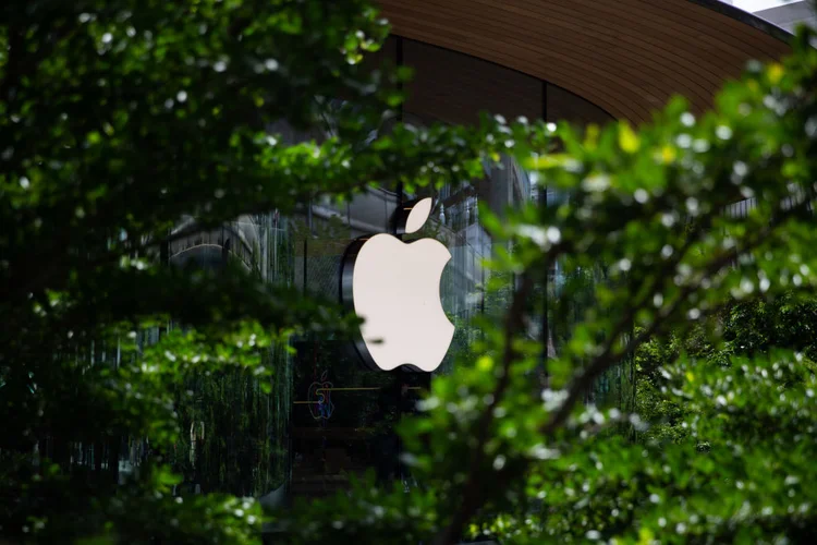 Apple: o valor da empresa supera o PIB brasileiro. (Lauren DeCicca/Getty Images)