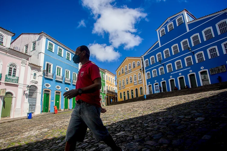 Salvador também sentiu o tremor de terra (Bruna Prado/Getty Images)