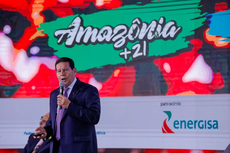 Mourão: Governo federal tem um plano de diminuir os níveis de desmatamento ainda em 2020 (Romério Cunha/VPR/Divulgação)