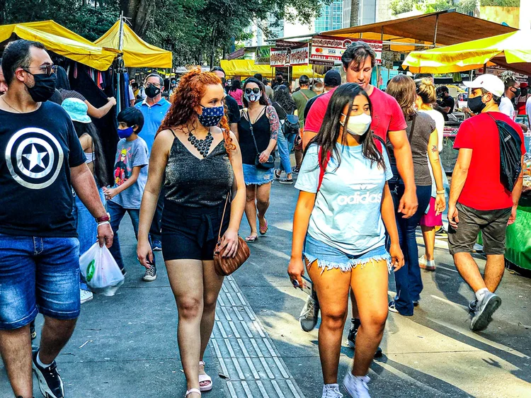 A queda mais expressiva em mortes, pelos números, se deu na capital paulista, com a média diária de óbitos no período caindo 37% (Roberto Parizotti/Fotos Públicas)