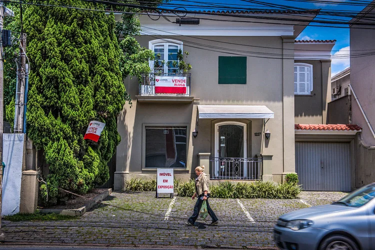 Casa à venda em São Paulo: pesquisa mostra que as transações no estado cresceram em 60% das imobiliárias consultadas (Germano Lüders/Exame)