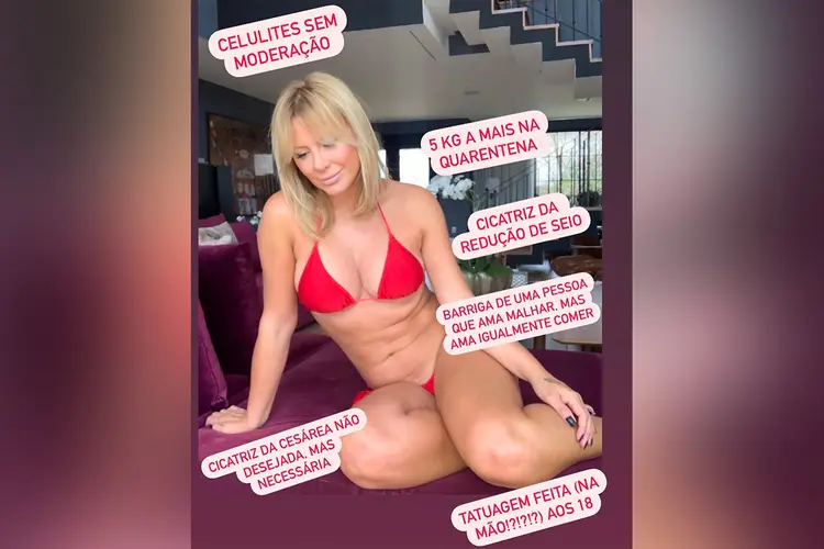 A jornalista e influenciadora Mônica Salgado: quase 20 mil curtidas nos posts de biquini (Instagram/Reprodução)