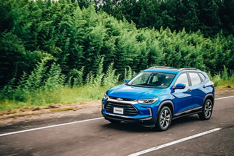 Chevrolet Tracker está subindo rapidamente no ranking de mais vendidos entre os SUVs (GM/Divulgação)