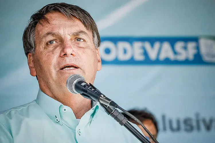 Bolsonaro voltou a atacar autoridades que, segundo ele, "destruíram empregos nos últimos cinco meses" (Alan Santos /PR/Divulgação)