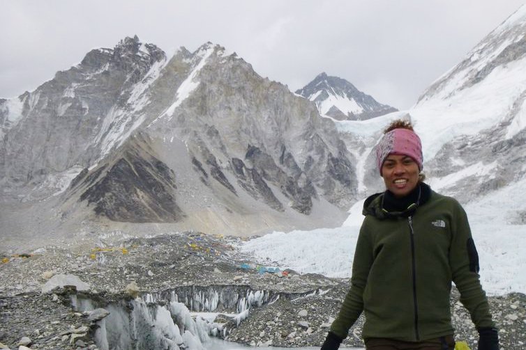 Aretha Duarte quer ser a primeira brasileira negra a conquistar Everest