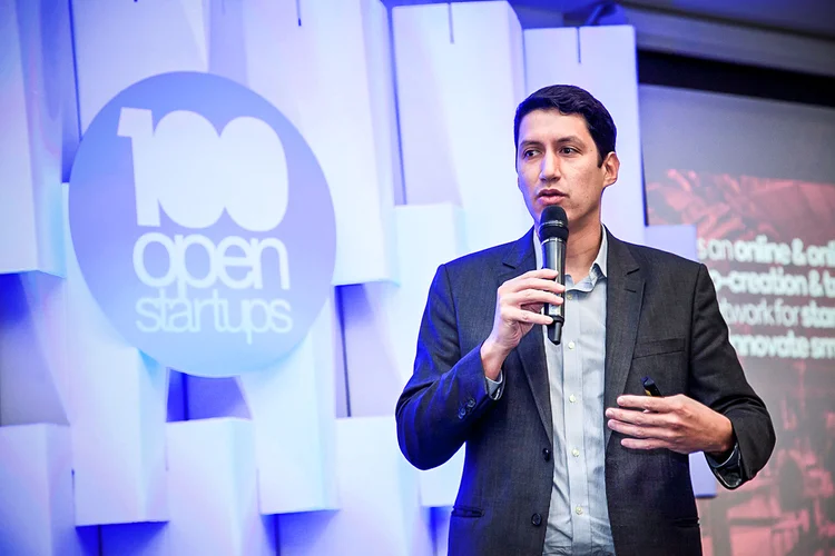 Bruno Rondani, fundador e presidente da 100 Open Startups: empreendedor quer levar plataforma de inovação aberta para outros mercados em desenvolvimento   (100 Open Startups/Divulgação)