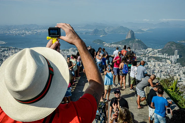 Pesquisa: entrevistados disseram que Rio de Janeiro é um bom lugar para férias e compras, além de não ser caro (Tânia Rego/Agência Brasil)