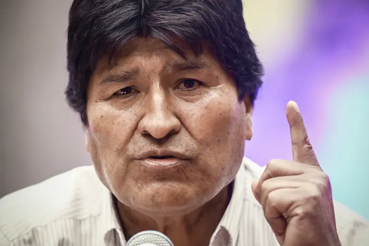 Evo Morales: Ministério da Justiça da Bolívia apresentou uma denúncia penal contra o ex-presidente (Edgard Garrido/Reuters)