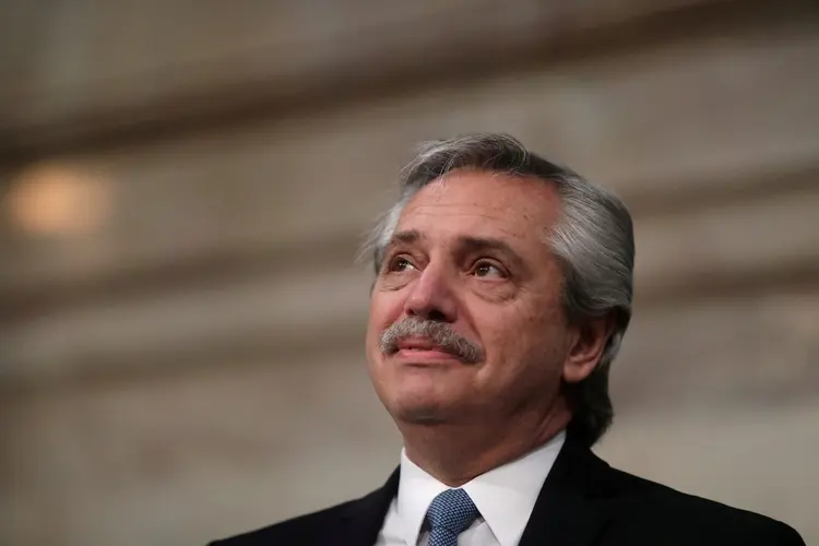 Alberto Fernández, presidente da Argentina (Agustin Marcarian/File Photo/Reuters)