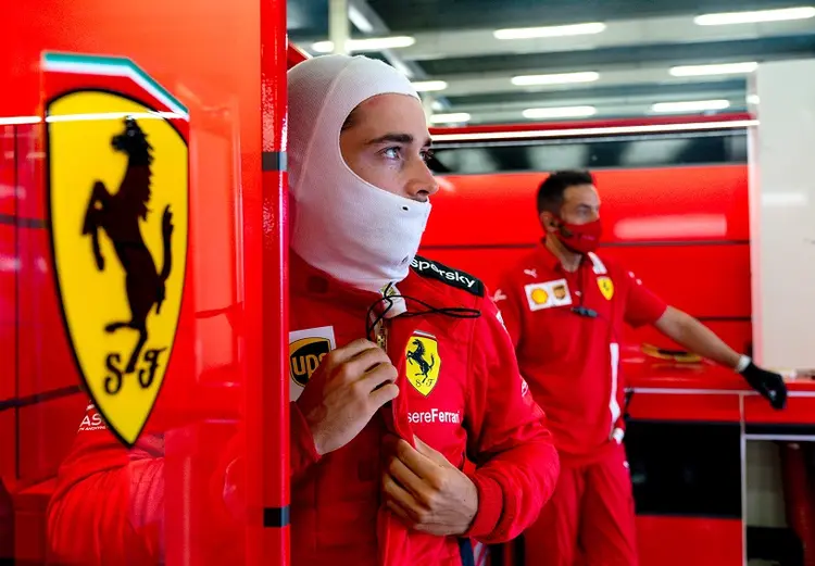 Charles Leclerc, líder da temporada na Fórmula 1 pela Ferrari (Charles Leclerc FIA/Handout/Reuters)