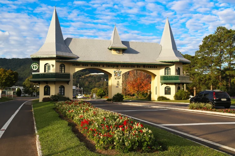 Gramado: cidade no Rio Grande do Sul. (Dircinha SW/Getty Images)