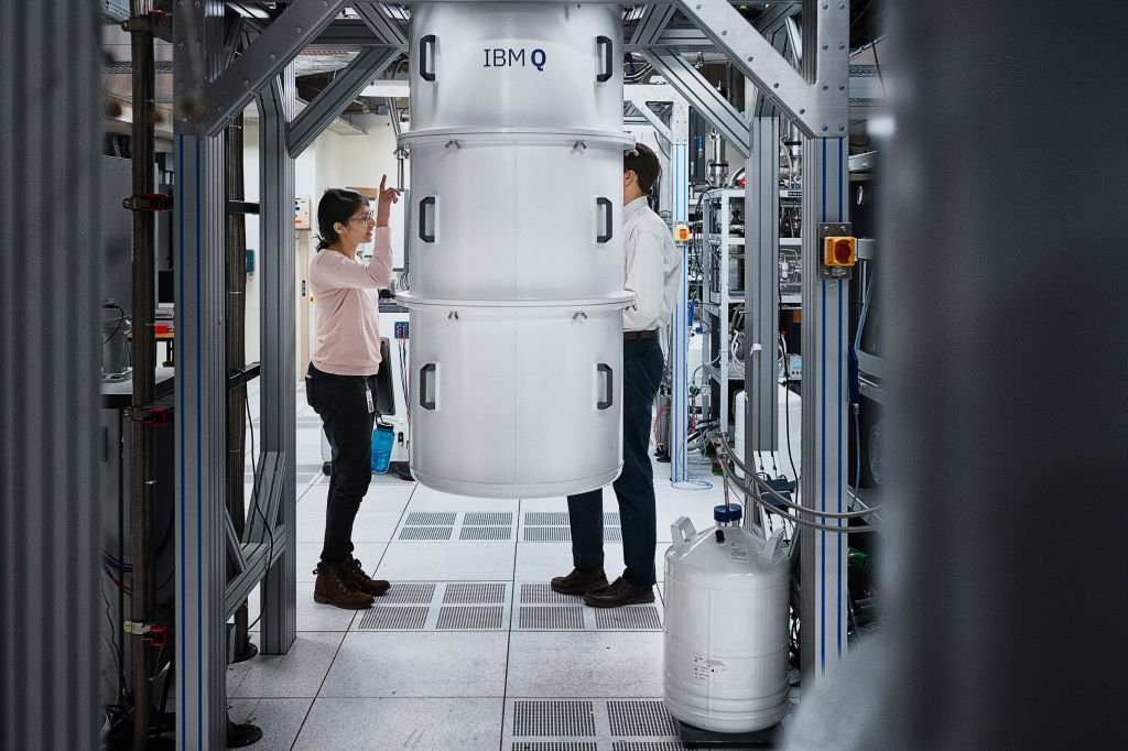 Computador quântico da IBM: para empresa, analisar dados históricos para entender o futuro e desenvolver novos tipos de materiais será essencial para a inovação nos próximos 5 anos (Misha Friedman/Getty Images)