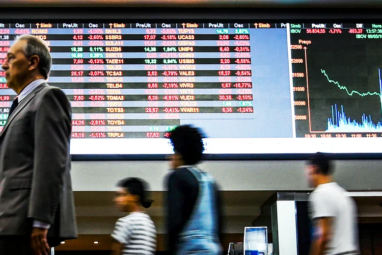 Bolsa: Ibovespa entra em leilão de encerramento com queda de 1,15% (REUTERS/Paulo Whitaker/Reuters)