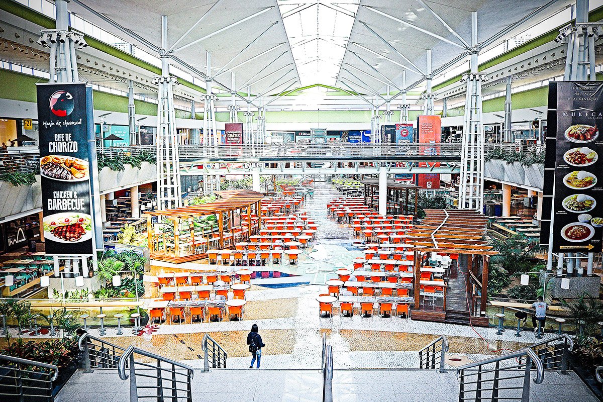 Como foi a reabertura do maior shopping do Brasil o Parque Dom