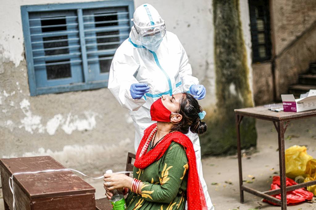 Índia supera dois milhões de casos de coronavírus