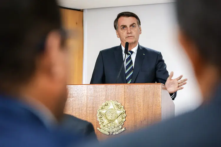 Bolsonaro: em uma derrota para o governo, o Senado votou para derrubar o veto do presidente (Carolina Antunes/PR/Flickr)