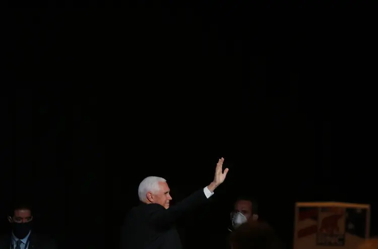 Mike Pence: vice-presidente dos EUA criticou os protestos que estão acontecendo no país (Travis Dove / The New York Times/Bloomberg)