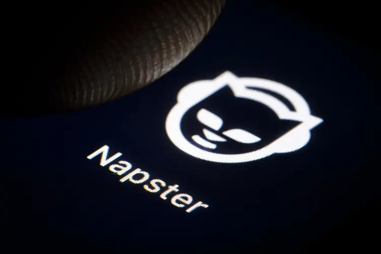 Napster: a empresa, criada em 1999, ficou famosa por popularizar o compartilhamento de músicas em mp3 na internet (Thomas Trutschel/Photothek/Getty Images)