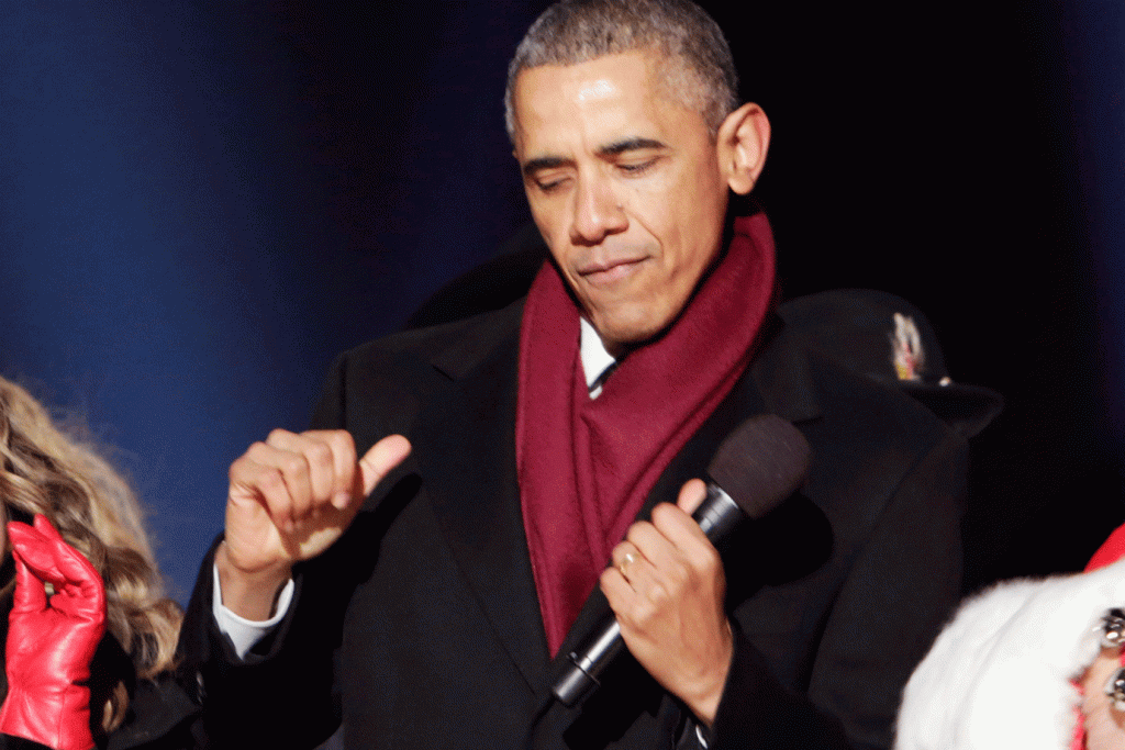 Barack Obama: playlist do ex-presidente americano é bastante eclética (Getty Images/Chris Kleponis)