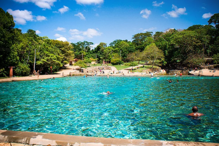 Parque Nacional de Brasília: entre as principais atrações estão as piscinas abastecidas por águas de nascentes próximas e trilhas (Arquivo ICMBio/Divulgação)