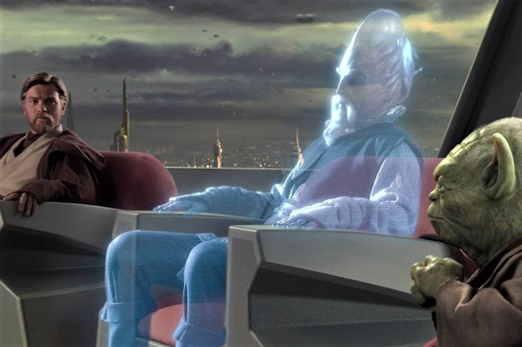Star Wars: produções de ficção científica "usam" os hologramas há tempos (Lucas Film/Reprodução)