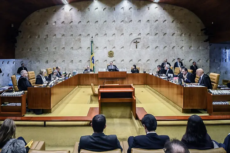STF: proposta orçamentária não inclui reajuste salarial para os ministros da Corte, que recebem mensalmente R$ 39,2 mil (Carlos Moura/SCO/STF/Divulgação)