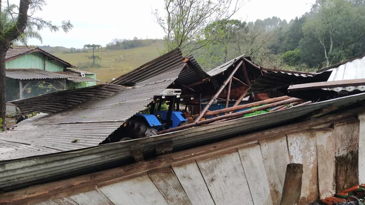 Cidades atingidas: cerca de 4,2 mil foram diretamente afetados pelo fenômeno (Foto/reprodução/Twitter/Reprodução)