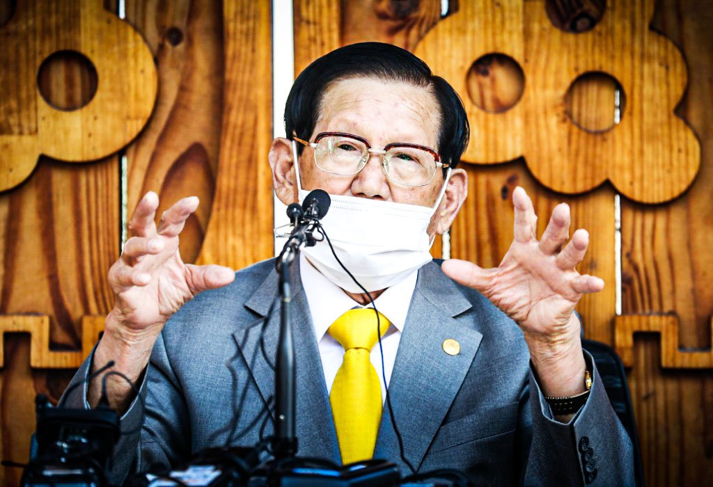Líder religioso é preso na Coreia por sabotar esforços contra a covid-19