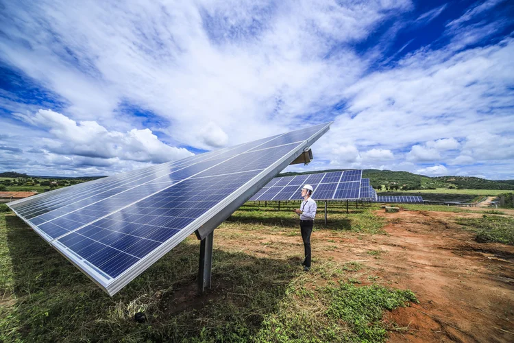 energia; solar; usina; banco do brasil; EDP; porteirinha mg;  (Leandro Fonseca/Exame)