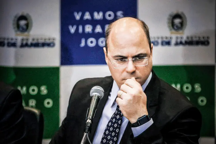 Wilson Witzel: por lei, Witzel precisa ser ouvido antes do julgamento final do impeachment (Fernando Frazão/Agência Brasil)