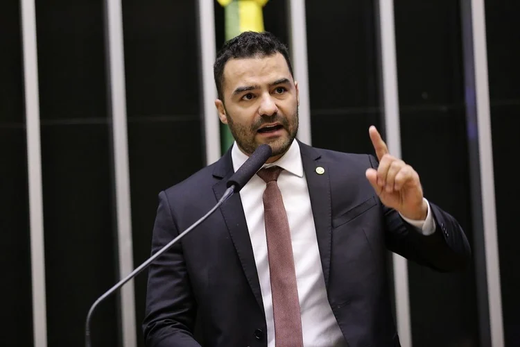 Arthur do Val: As gravações de um grupo de amigos no WhatsApp foram divulgadas no início de março de 2022, quando Arthur do Val estava na Ucrânia representando o Movimento Brasil Livre (Câmara dos Deputados/Divulgação)
